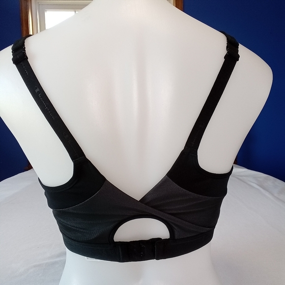 Champion Motion Control Maximum Support Underwire Sports Bra 34DD Black B1526 - Picture 4 of 9